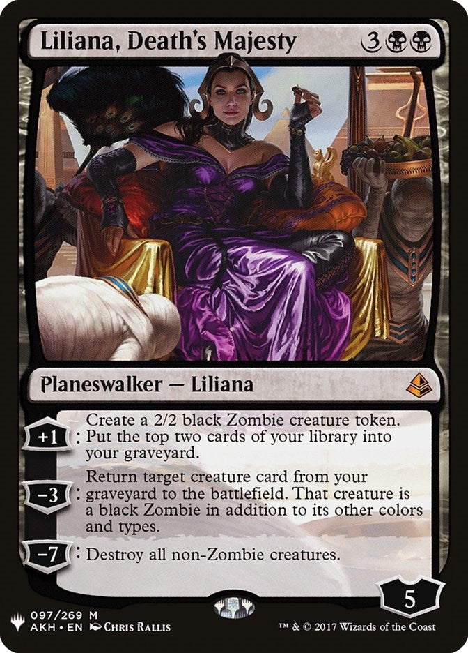 Liliana, Death's Majesty (097/269) (The List Reprints)