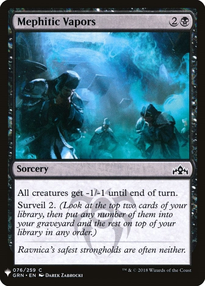 Mephitic Vapors (76) (The List Reprints)