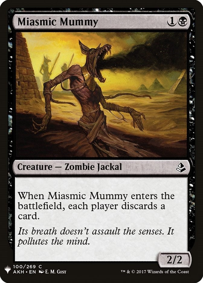 Miasmic Mummy (100) (The List Reprints)