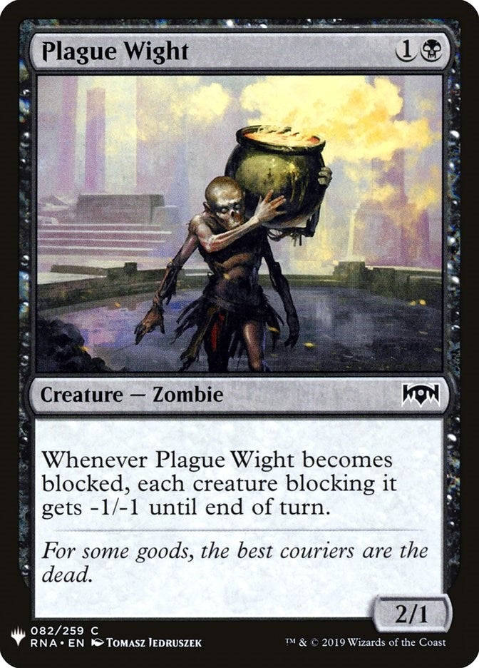 Plague Wight (82) (The List Reprints)