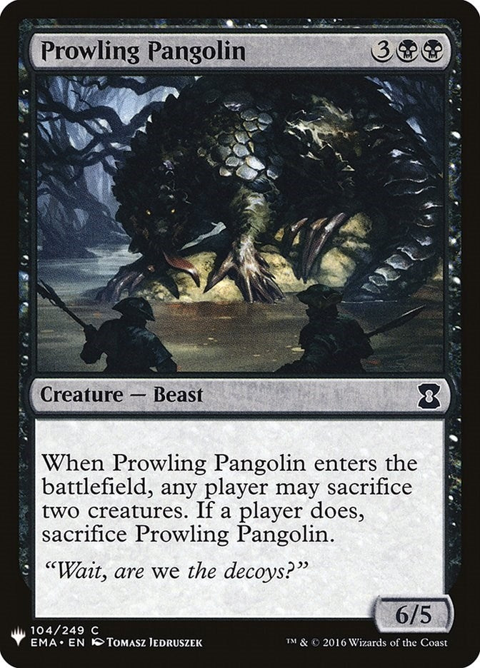Prowling Pangolin (104) (The List Reprints)