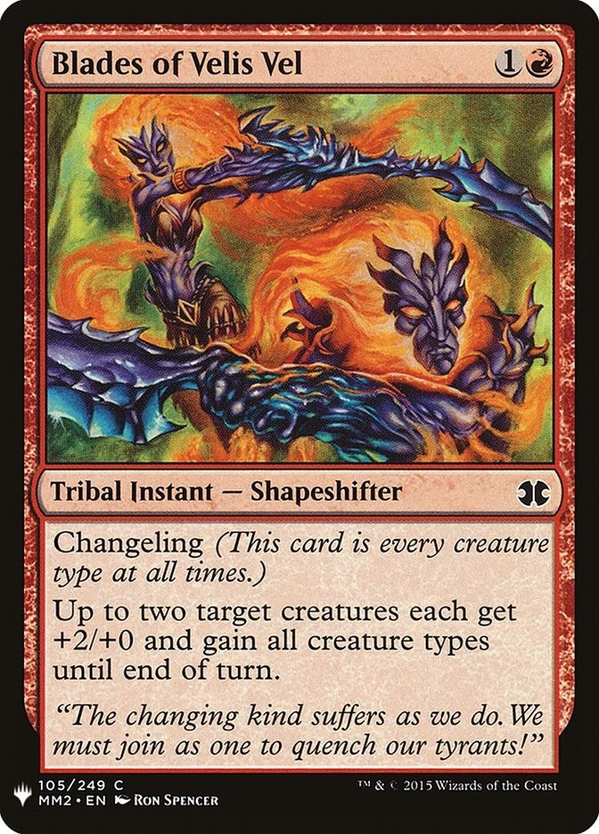 Blades of Velis Vel (105) (The List Reprints)