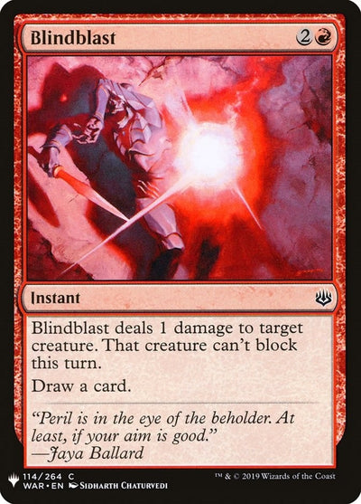 Blindblast (114) (The List Reprints)