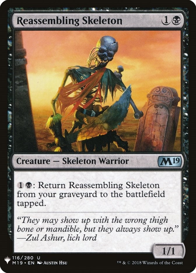 Reassembling Skeleton (116) (The List Reprints)