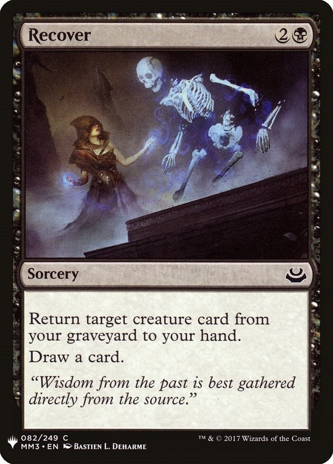 Recover (82) (The List Reprints)