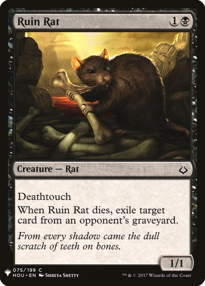Ruin Rat (75) (The List Reprints)