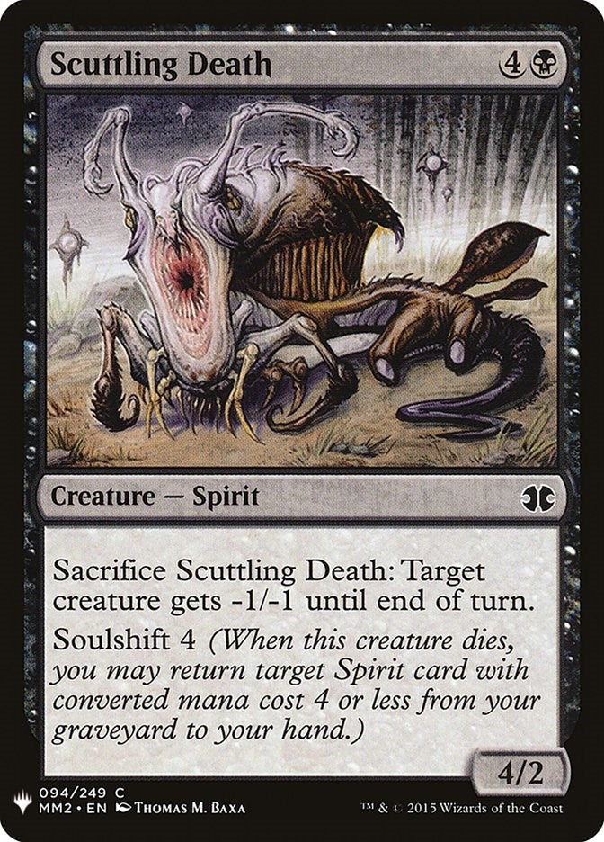 Scuttling Death (94) (The List Reprints)