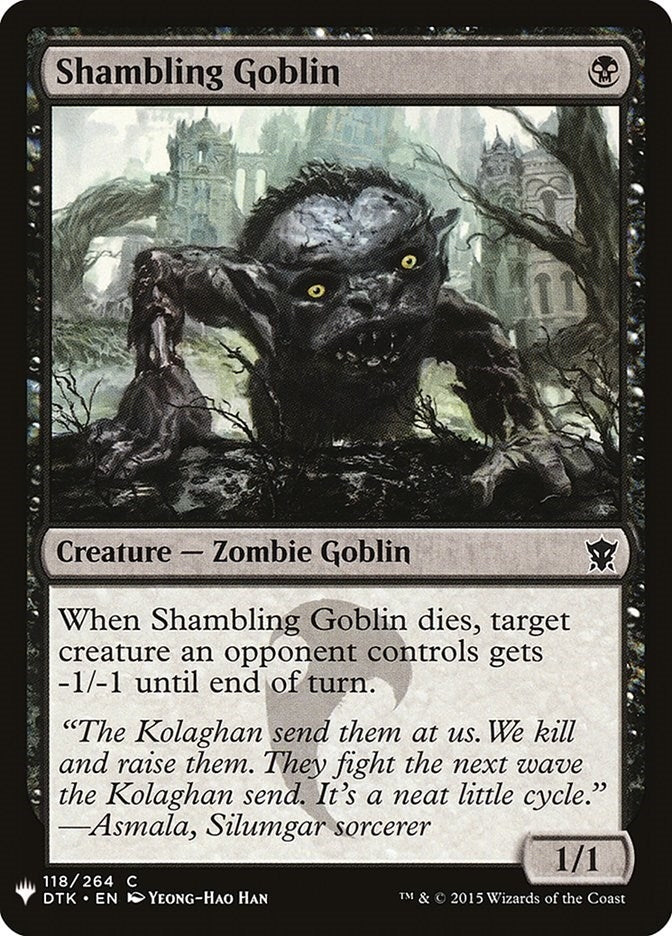 Shambling Goblin (118) (The List Reprints)