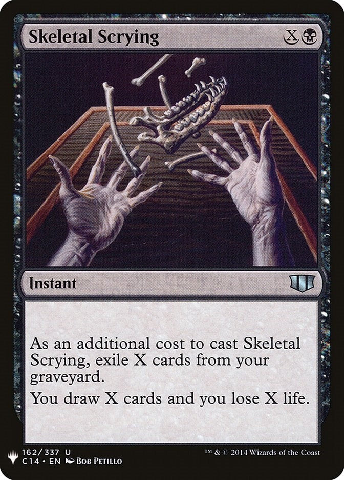 Skeletal Scrying (162) (The List Reprints)