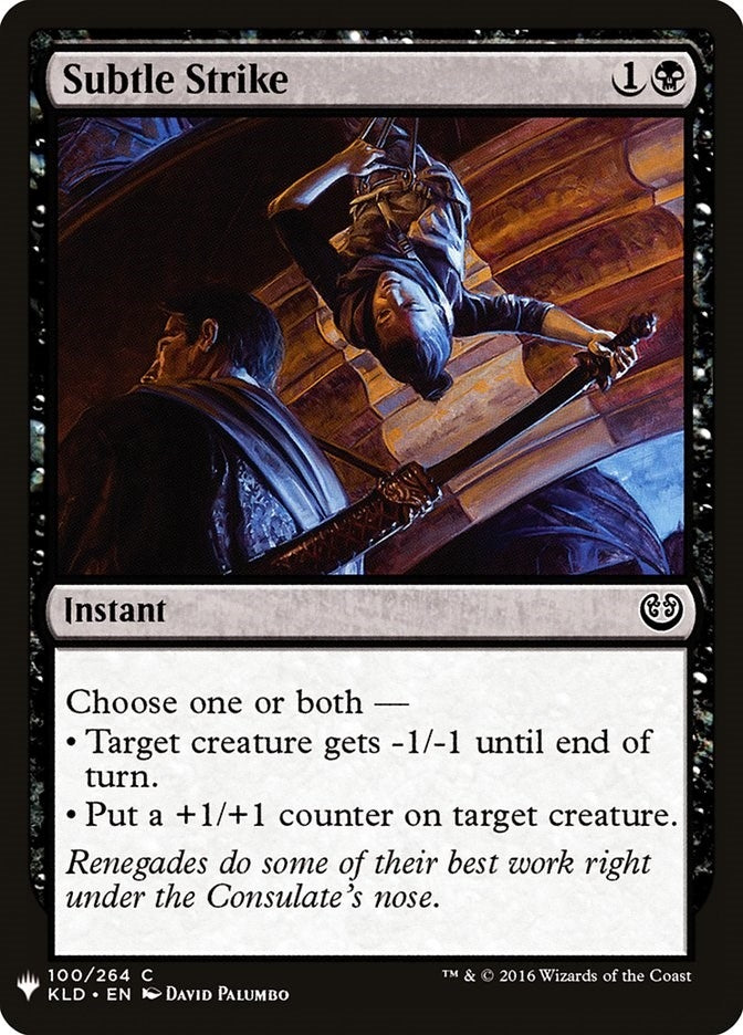 Subtle Strike (100) (The List Reprints)