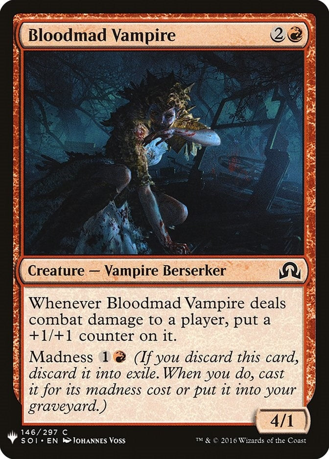 Bloodmad Vampire (146) (The List Reprints)