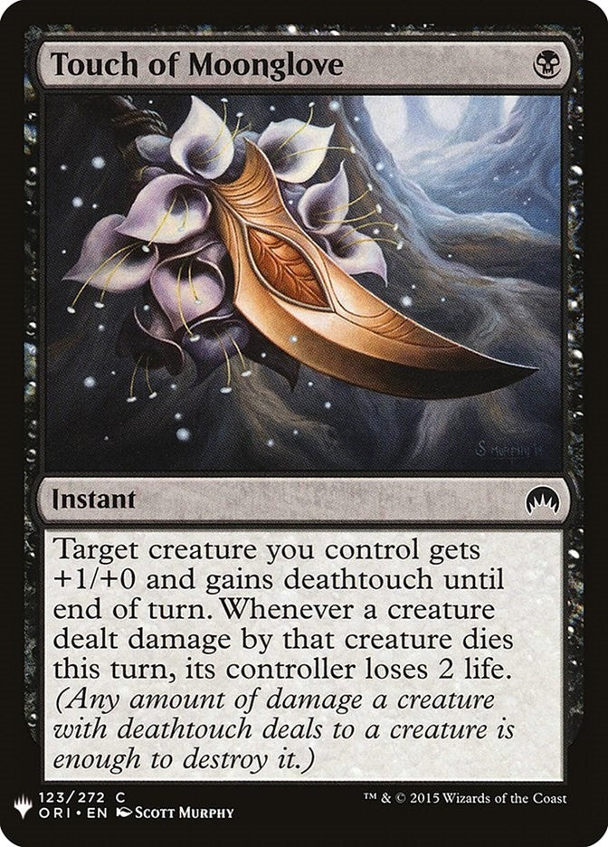 Touch of Moonglove (123) (The List Reprints)