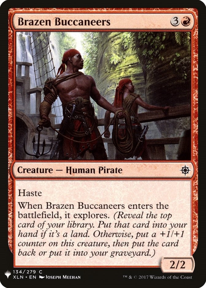 Brazen Buccaneers (134) (The List Reprints)