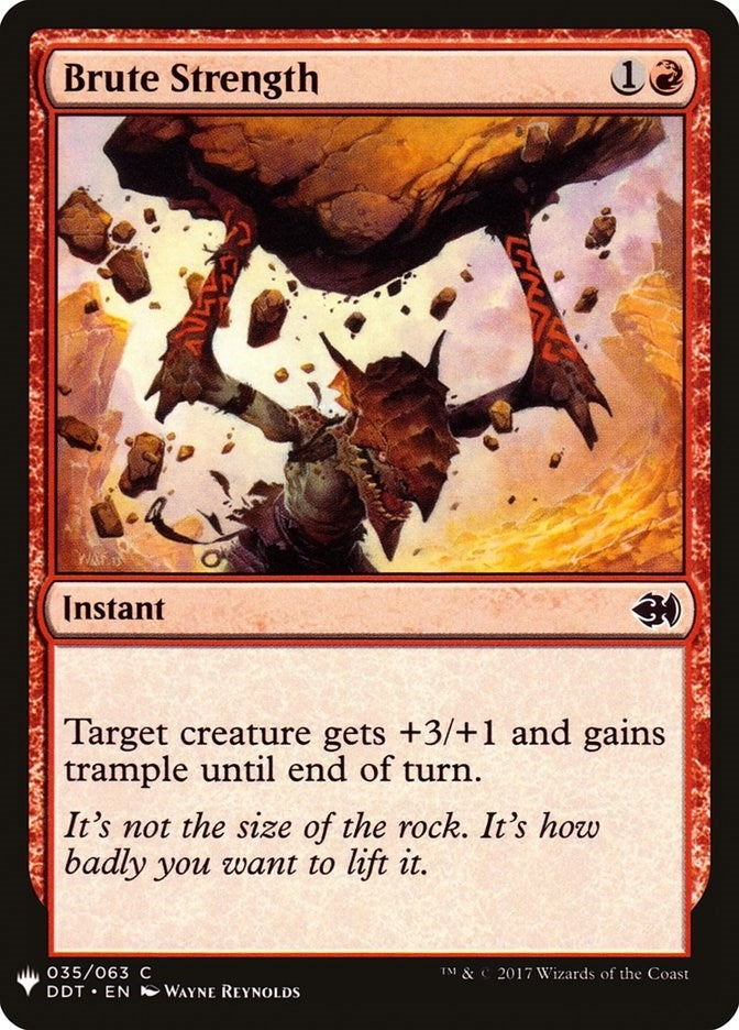 Brute Strength (35) (The List Reprints)