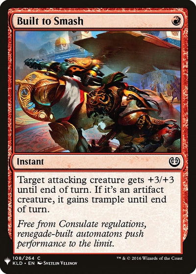 Built to Smash (108) (The List Reprints)