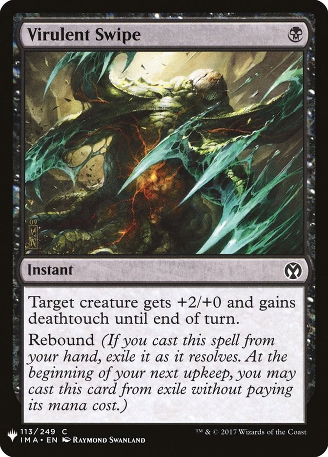 Virulent Swipe (113) (The List Reprints)