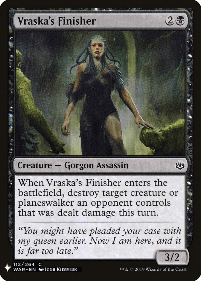 Image for Vraska's Finisher (112) - Magic: The Gathering