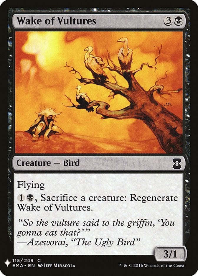 Wake of Vultures (115) (The List Reprints)