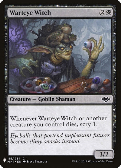 Warteye Witch (115) (The List Reprints)