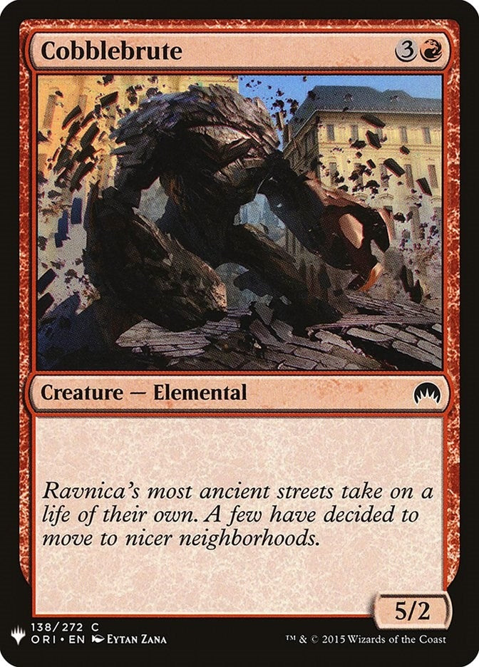 Cobblebrute (138) (The List Reprints)
