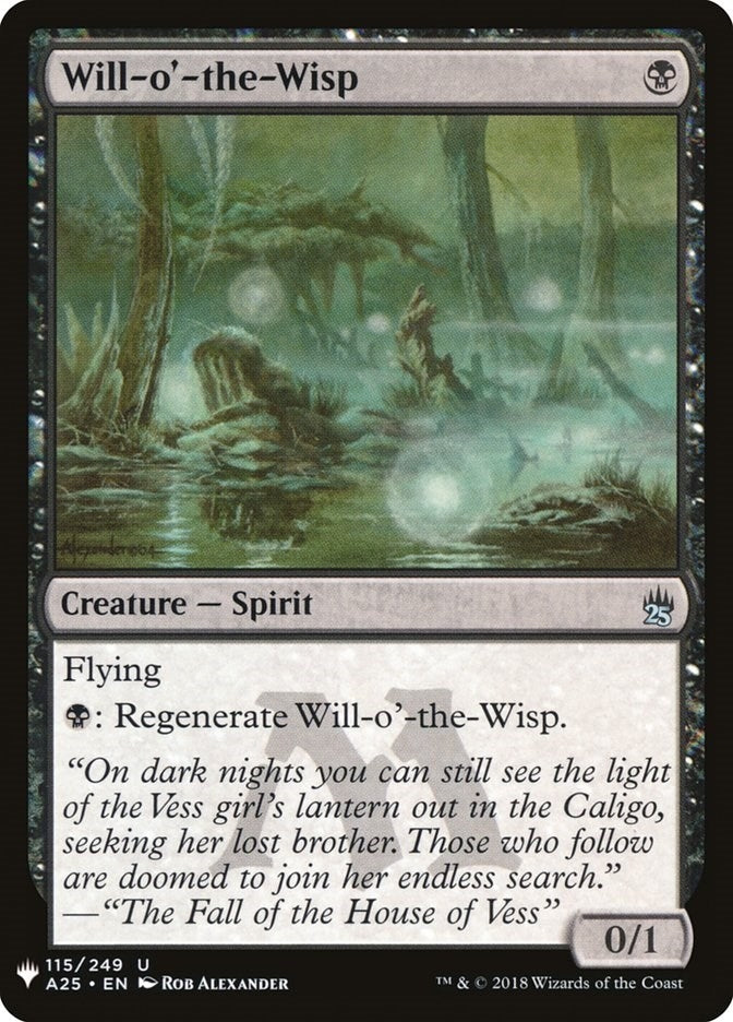 Image for Will-o'-the-Wisp (115) - Magic: The Gathering