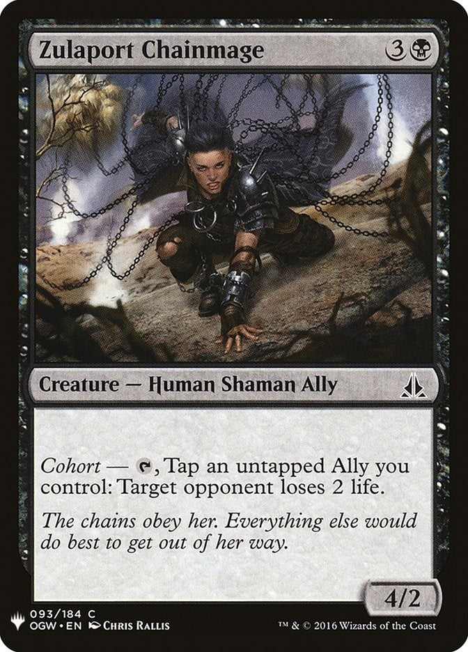 Zulaport Chainmage (93) (The List Reprints)