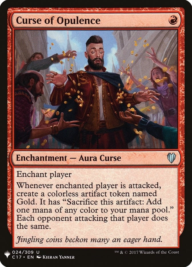 Curse of Opulence (24) (The List Reprints)