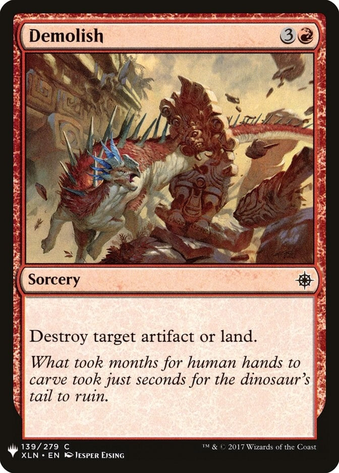 Demolish (139) (The List Reprints)