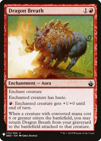 Dragon Breath (172) (The List Reprints)