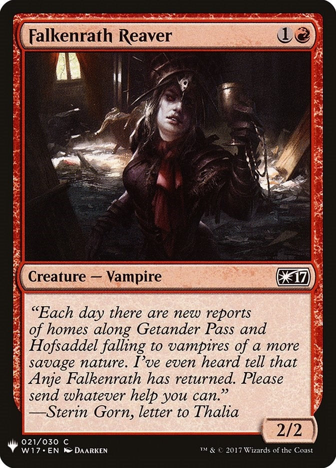 Falkenrath Reaver (21) (The List Reprints)