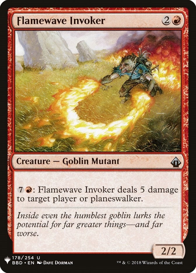 Flamewave Invoker (178) (The List Reprints)