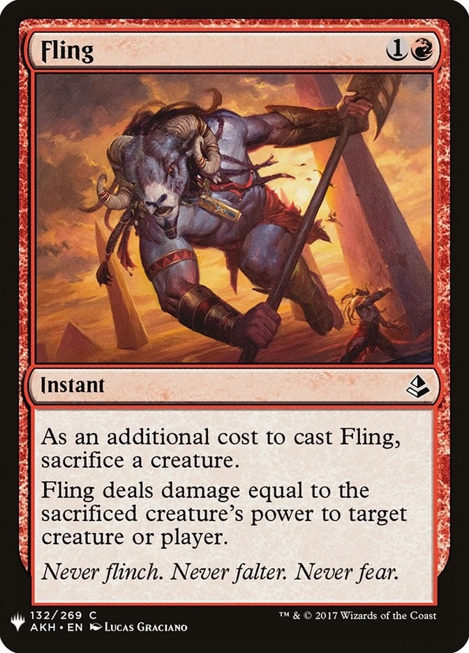 Fling (132) (The List Reprints)