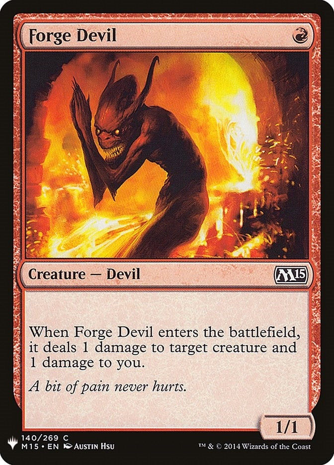 Forge Devil (140) (The List Reprints)