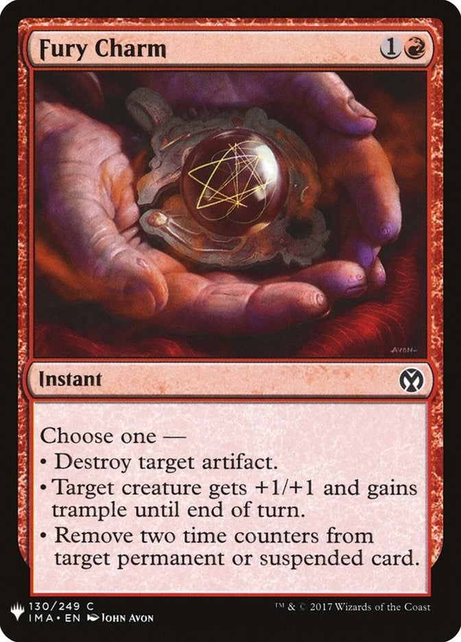 Fury Charm (130) (The List Reprints)