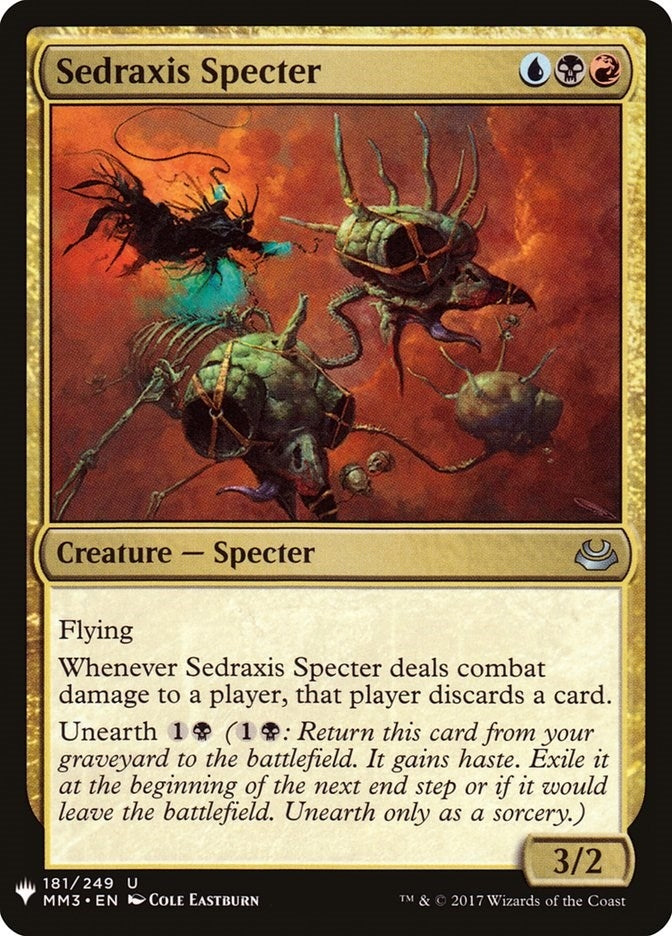 Sedraxis Specter (181) (The List Reprints)