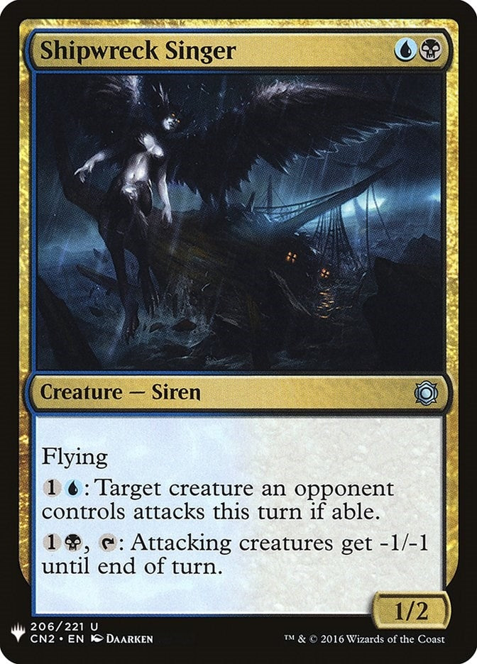 Shipwreck Singer (206) (The List Reprints)