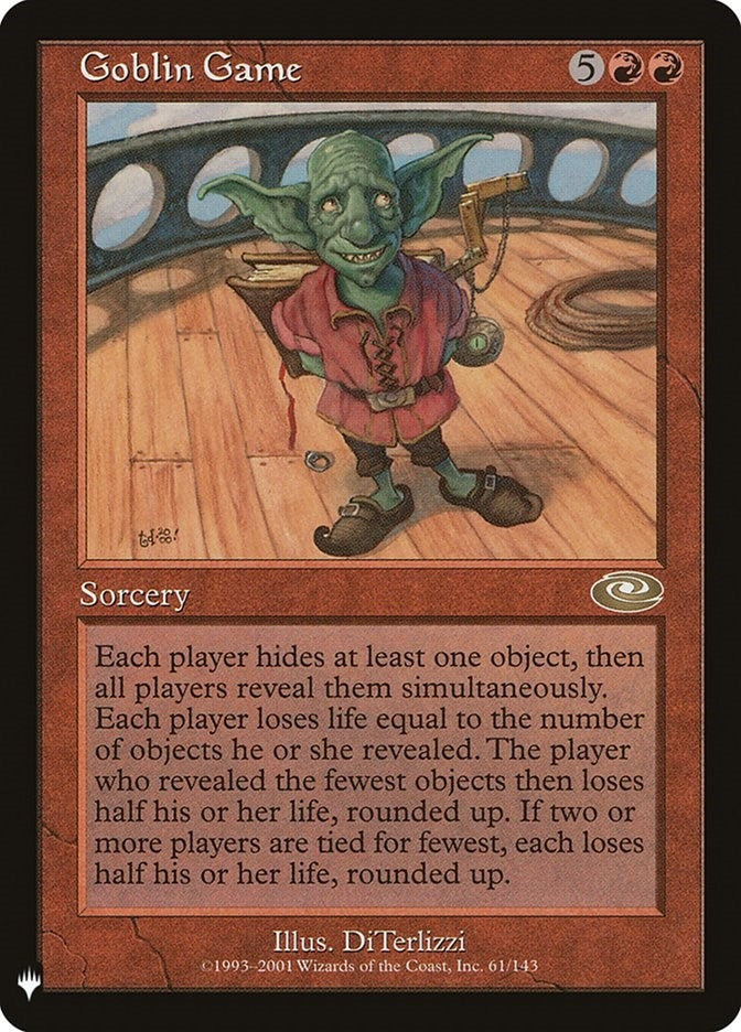Goblin Game (61/143) (The List Reprints)