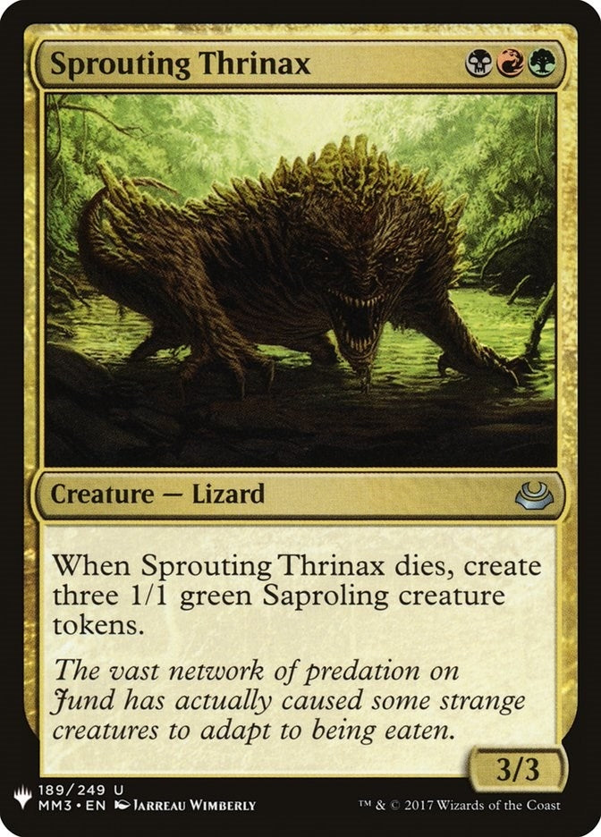Sprouting Thrinax (189) (The List Reprints)
