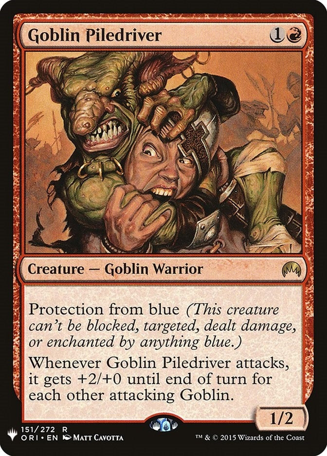 Goblin Piledriver (151) (The List Reprints)