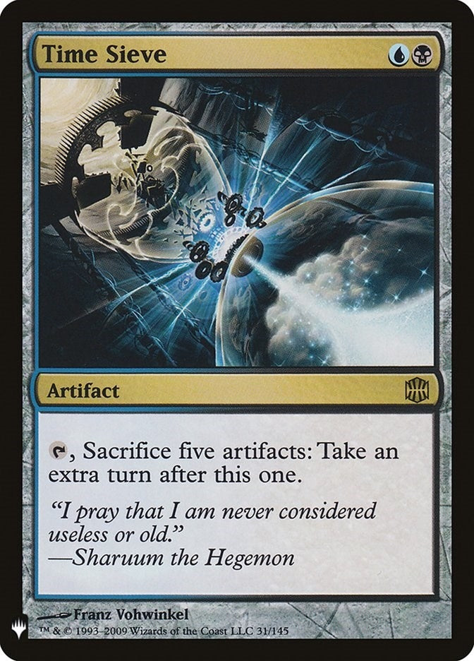 Time Sieve (31) (The List Reprints)