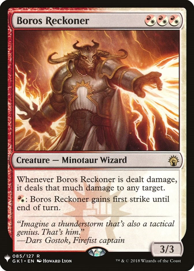 Boros Reckoner (85) (The List Reprints)