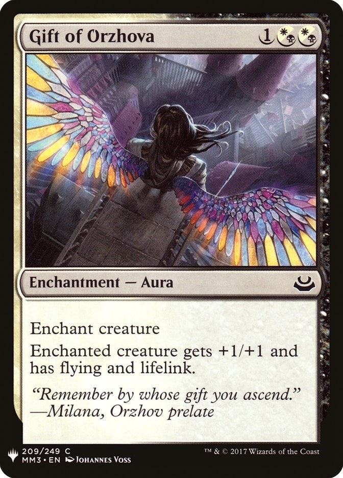 Gift of Orzhova (209) (The List Reprints)