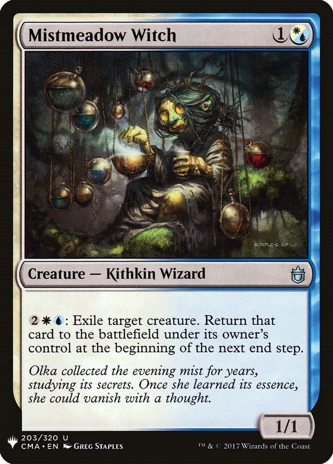 Mistmeadow Witch (CMA) (203) (The List Reprints)
