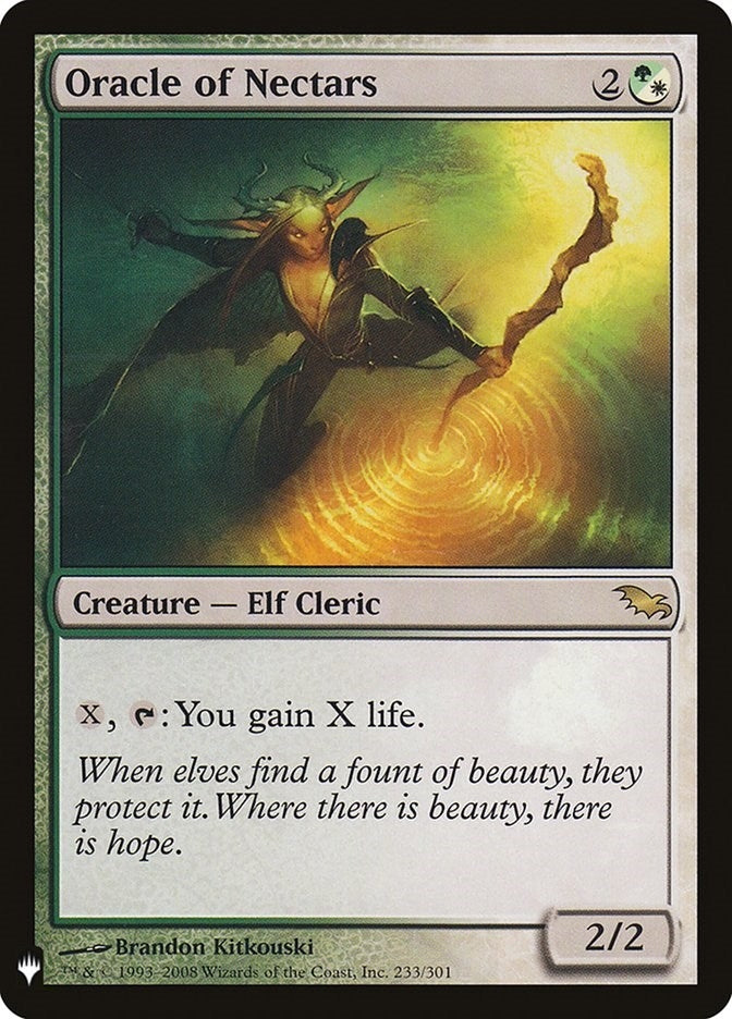 Oracle of Nectars (233) (The List Reprints)