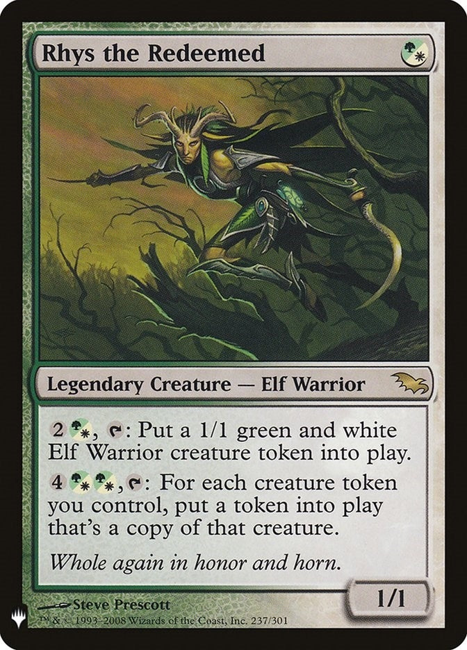 Rhys the Redeemed (237) (The List Reprints)