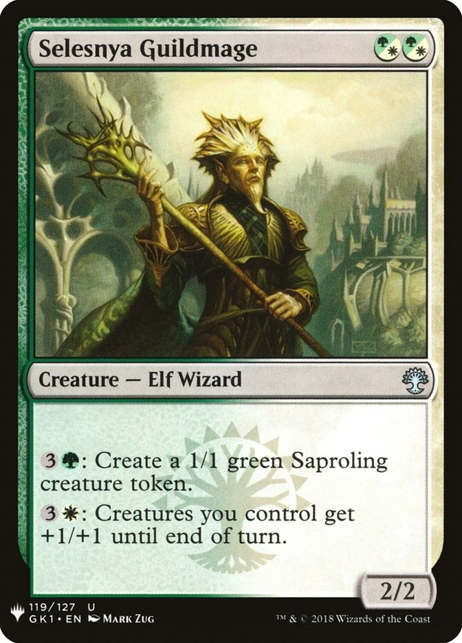 Selesnya Guildmage (119) (The List Reprints)