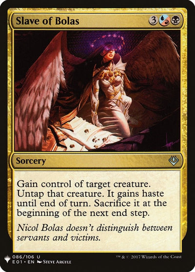 Slave of Bolas (86) (The List Reprints)