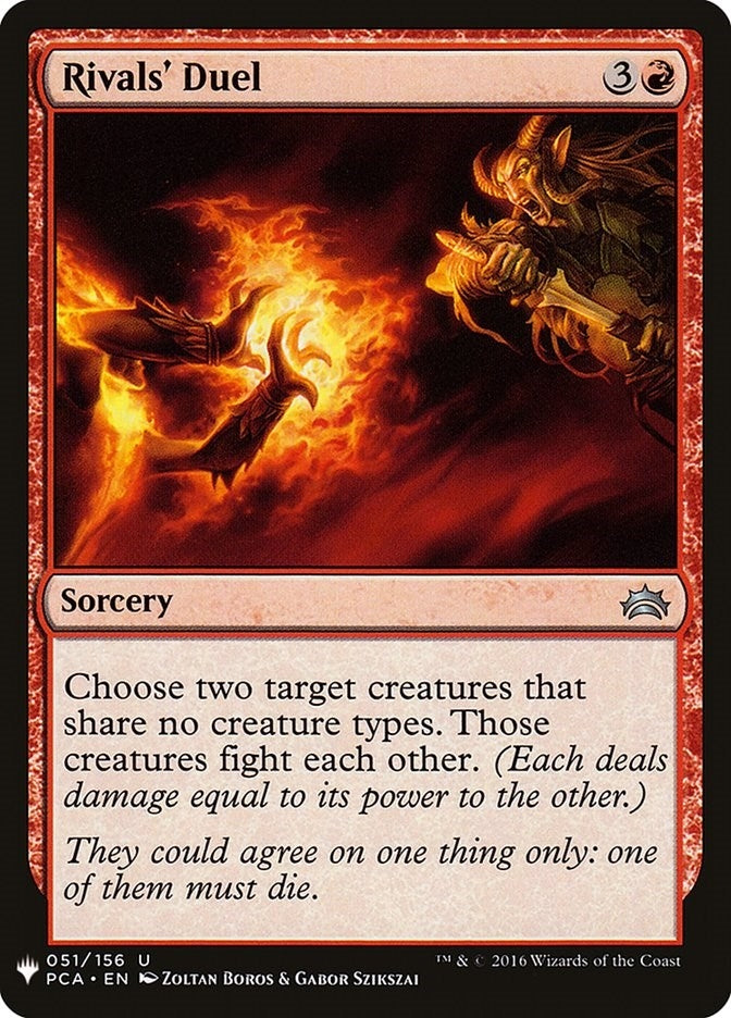 Rivals' Duel (51) (The List Reprints)