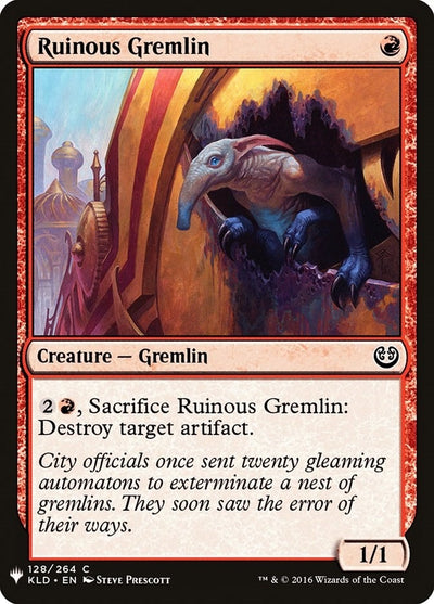Ruinous Gremlin (128) (The List Reprints)