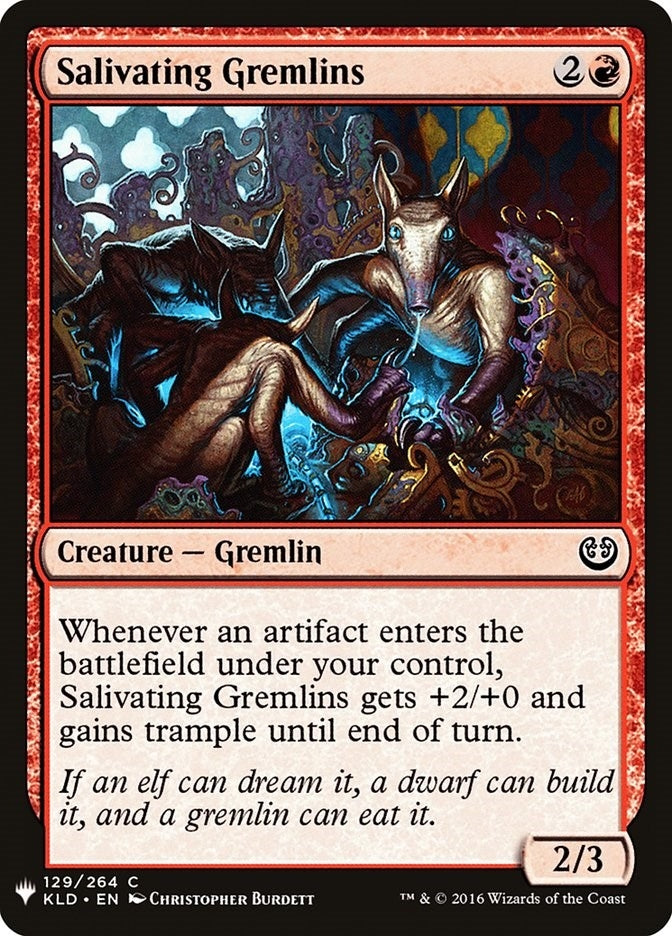 Salivating Gremlins (129) (The List Reprints)